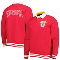 Polo à manches longues Tommy Hilfiger Kansas City Chiefs Cody rouge pour homme