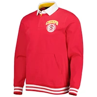 Polo à manches longues Tommy Hilfiger Kansas City Chiefs Cody rouge pour homme