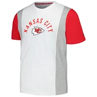 T-shirt Tommy Hilfiger blanc pour hommes des Chiefs de Kansas City Philip