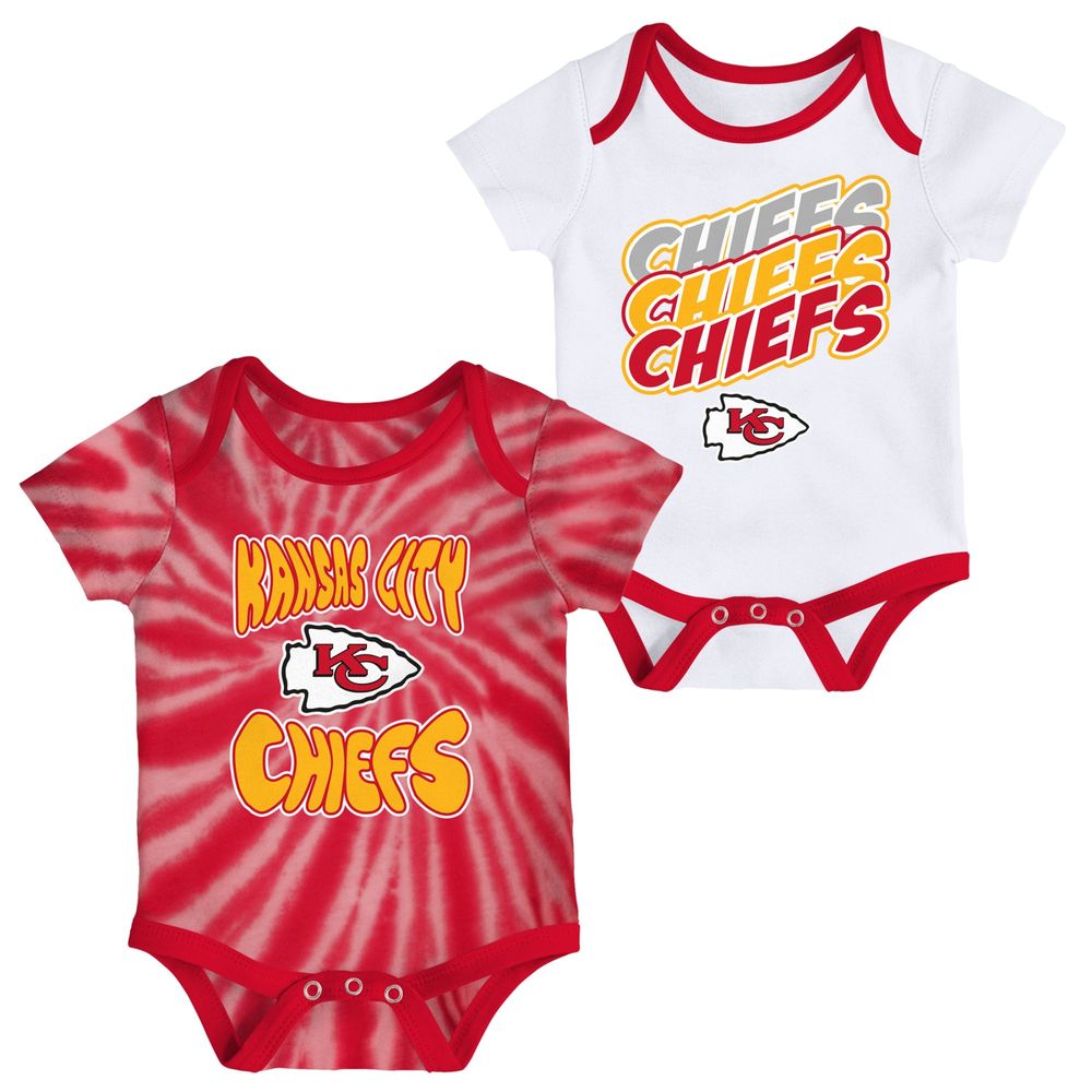 Kansas City Chiefs 3 Piece Bodysuit Set Newborn & Infant