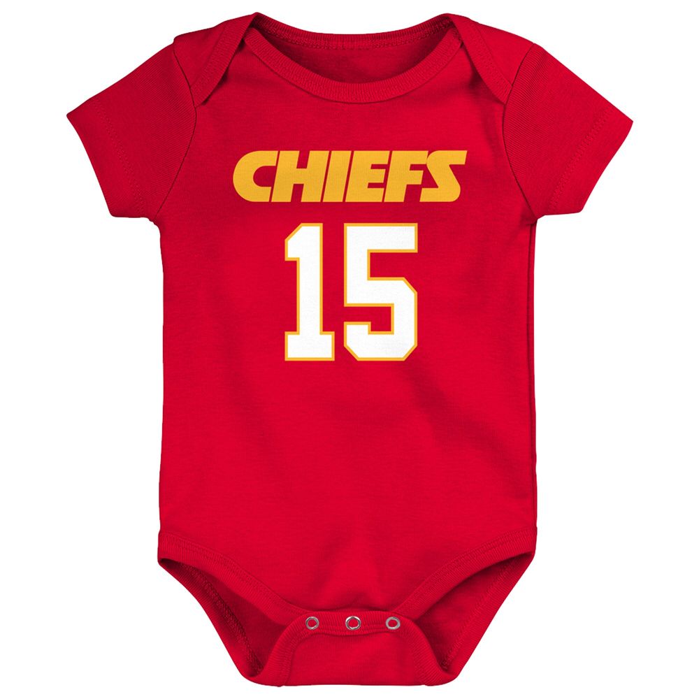 Outerstuff Kansas City Chiefs Patrick Mahomes Mainliner Player Name & Number T-Shirt L