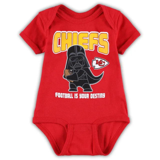 Newborn Cardinal Arizona Cardinals Star Wars Stay on Target Bodysuit