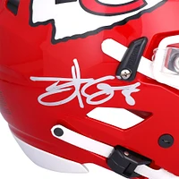 Patrick Mahomes & Travis Kelce Kansas City Chiefs Autographed Super Bowl LVIII Champions Riddell Speed Flex Authentic Helmet 