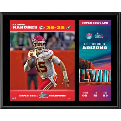 Patrick Mahomes Kansas City Chiefs Fanatics Authentic Unsigned Super Bowl  LIV Scrambling Photograph