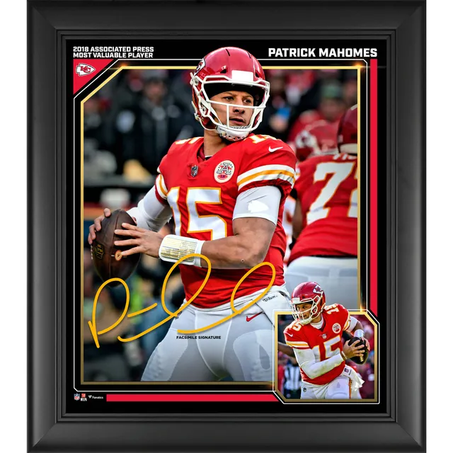 Patrick Mahomes Kansas City Chiefs 24.25'' x 35'' Framed Team Players Only  Poster