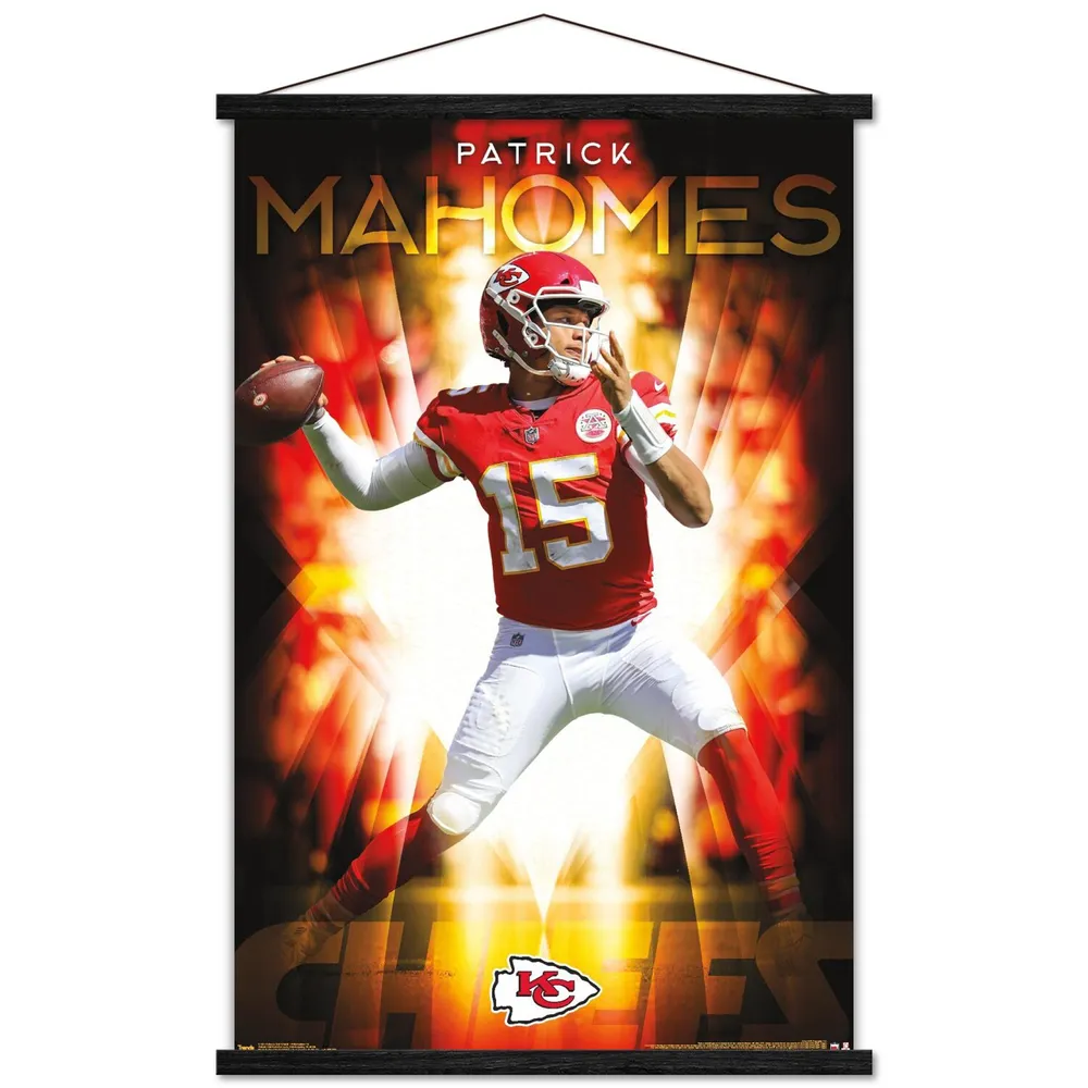 Lids Patrick Mahomes Kansas City Chiefs 24'' x 34'' Magnetic Framed Team  Players Only Poster