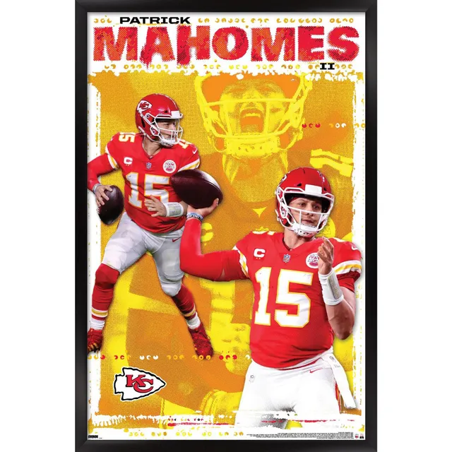 Patrick Mahomes Kansas City Chiefs Impact Jersey Number Frame