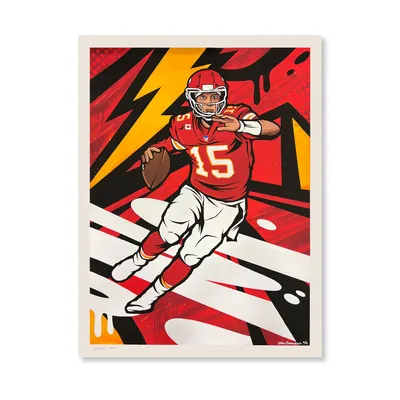 : Patrick Mahomes Kansas City Chiefs Deluxe Mini Helmet