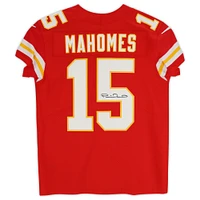 Patrick Mahomes Kansas City Chiefs Autographed Red Nike Elite Jersey