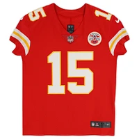 Patrick Mahomes Kansas City Chiefs Autographed Red Nike Elite Jersey