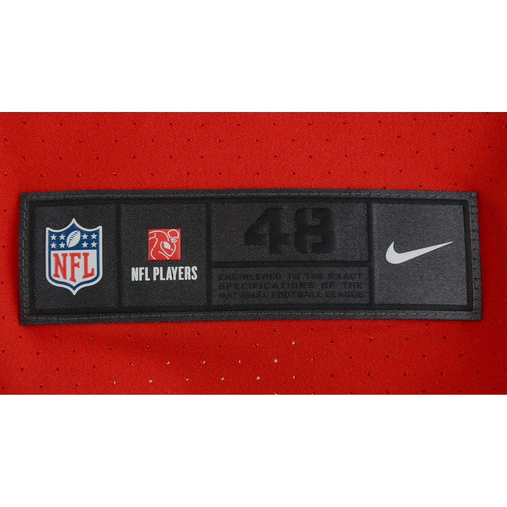Patrick Mahomes Kansas City Chiefs Autographed Red Nike Elite Jersey