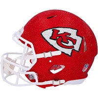 Patrick Mahomes Kansas City Chiefs Autographed Riddell Speed Authentic Helmet - Art by Rock On Sports
