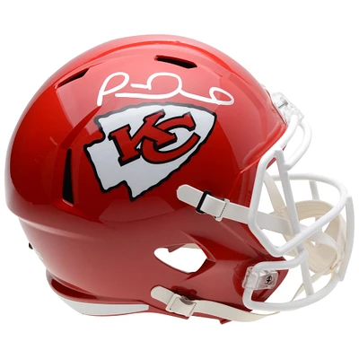 Patrick Mahomes Kansas City Chiefs dédicacé Riddell Speed ​​Replica casque