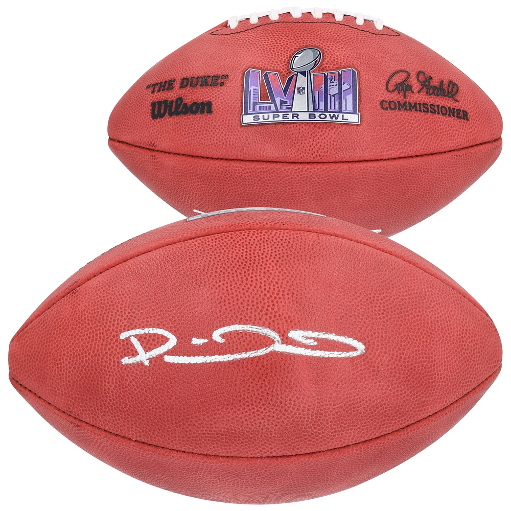 Patrick Mahomes Kansas City Chiefs Autographed Super Bowl LVIII Duke Football 