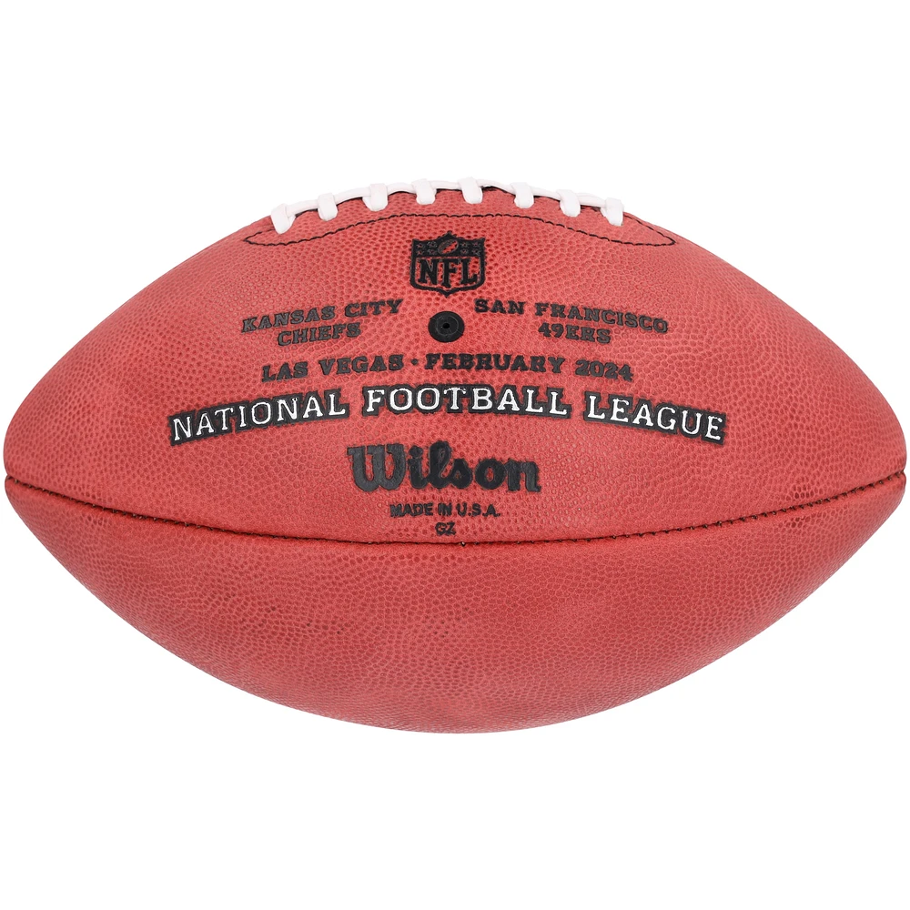 Patrick Mahomes Kansas City Chiefs Autographed Super Bowl LVIII Duke Football 