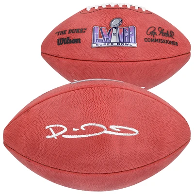 Patrick Mahomes Kansas City Chiefs Autographed Super Bowl LVIII Duke Football 