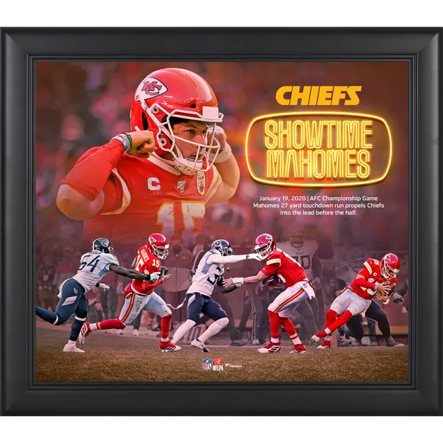 Kansas City Chiefs Framed 20 x 24 2020 AFC Champions Collage