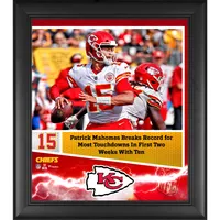 Patrick Mahomes Kansas City Chiefs Fanatics Authentic Unsigned Super Bowl Liv Throwing Photograph