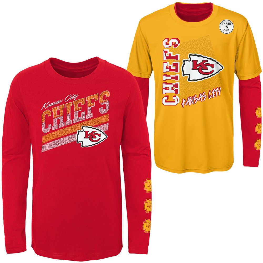 Outerstuff Preschool Gold/Red Kansas City Chiefs For the Love of