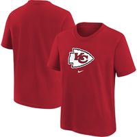 Preschool Nike Red Kansas City Chiefs Logo Football - T-Shirt