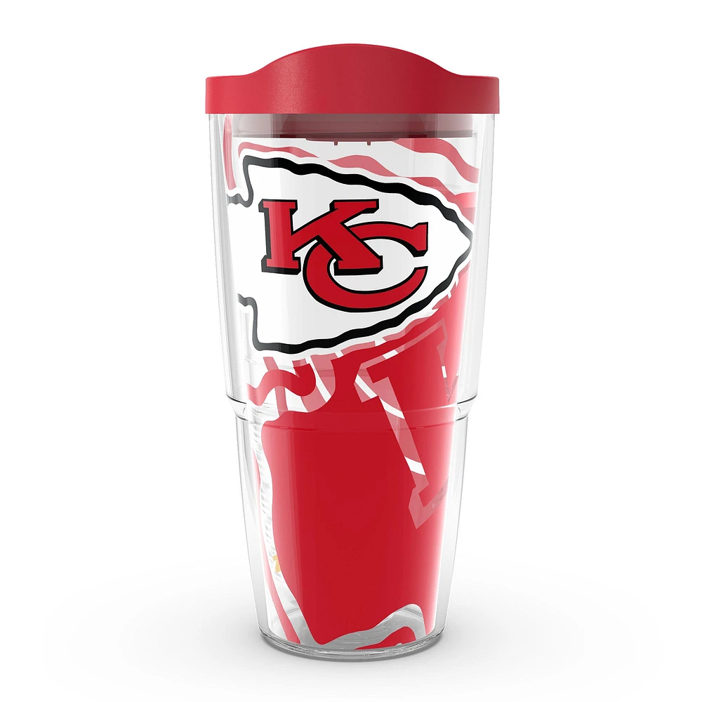 Tervis Kansas City Chiefs 24oz. Véritable gobelet classique avec couvercle