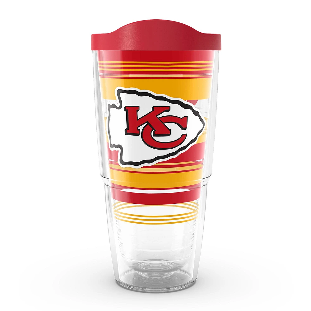 Tervis Kansas City Chiefs 24oz. Gobelet classique à rayures Hype