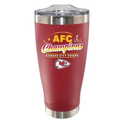 The Memory Company Kansas City Chiefs 2024 AFC Champions 20 oz. Team Color Tumbler