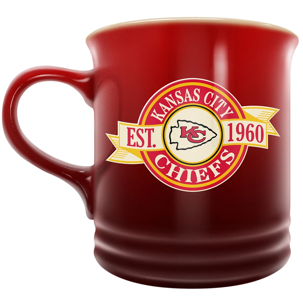 Le Sports Vault Kansas City Chiefs 14 oz. Tasse en grès