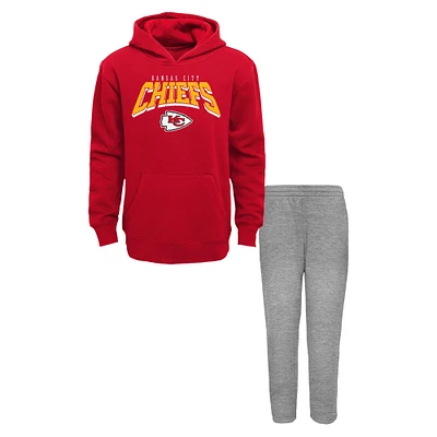 Ensemble sweat à capuche et pantalon de survêtement en polaire Dynamic Duo pour tout-petits des Kansas City Chiefs