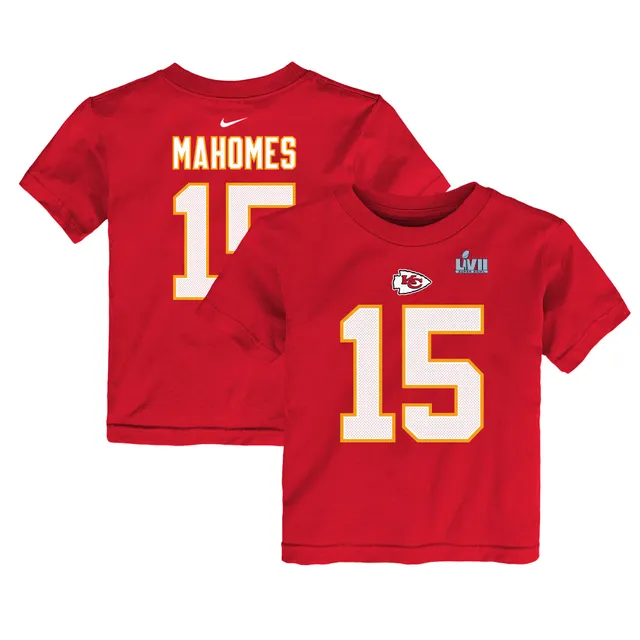 Youth Kansas City Chiefs Patrick Mahomes Nike Gray Super Bowl