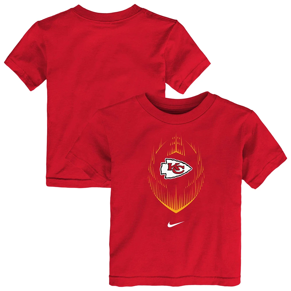 T-shirt Nike rouge pour enfant Kansas City Chiefs Legend Icon Performance