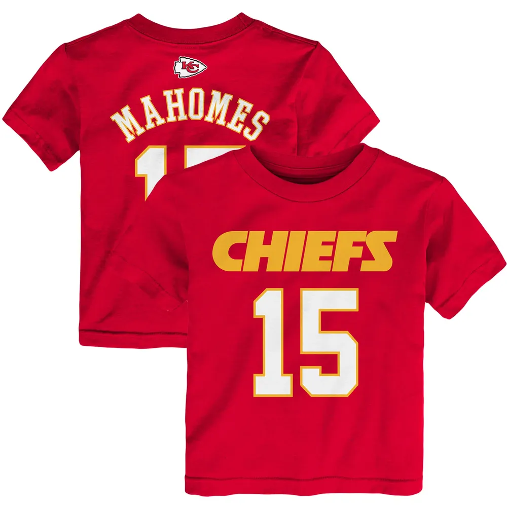 Outerstuff Kansas City Chiefs Patrick Mahomes Mainliner Player Name & Number T-Shirt L