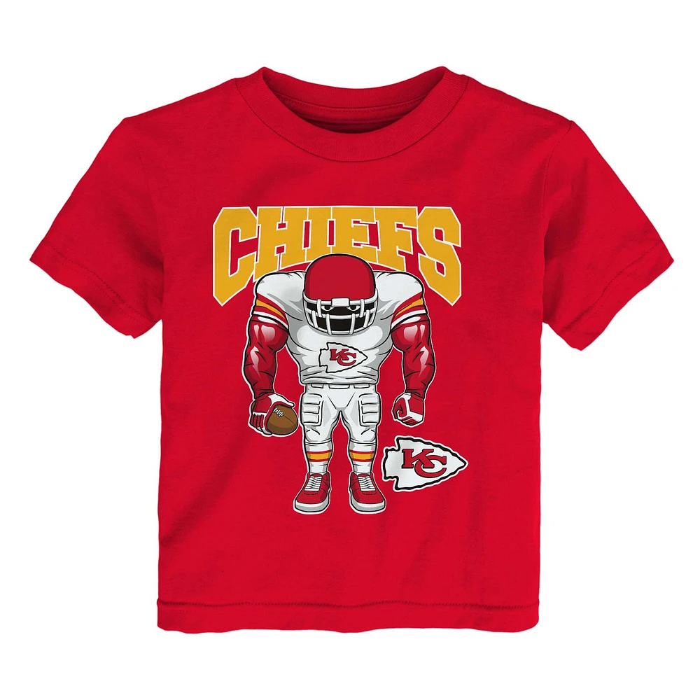 T-shirt rouge pour tout-petits des Kansas City Chiefs Brute Squad