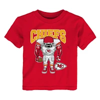 T-shirt rouge pour tout-petits des Kansas City Chiefs Brute Squad