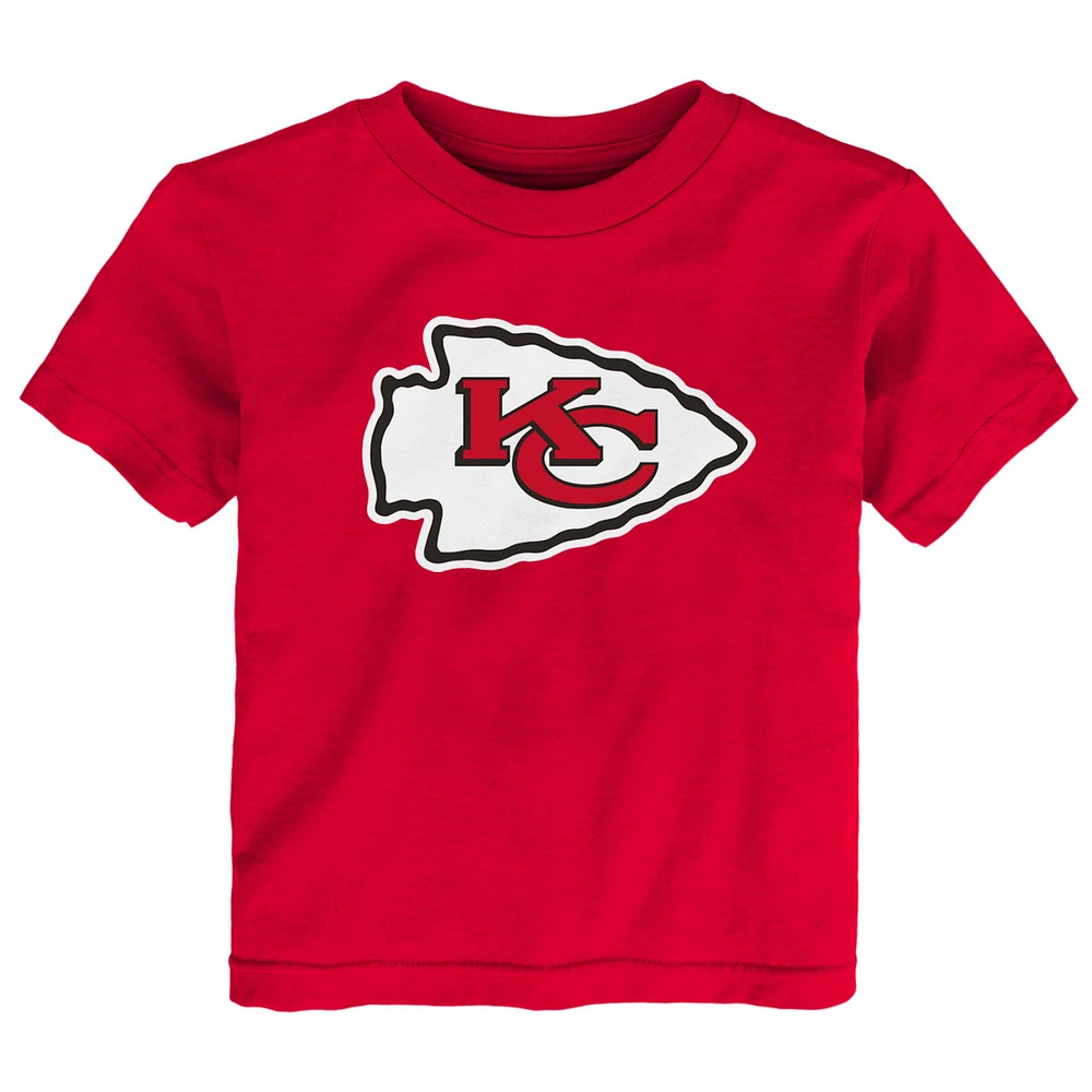 T-shirt rouge à logo principal des Chiefs de Kansas City pour tout-petit