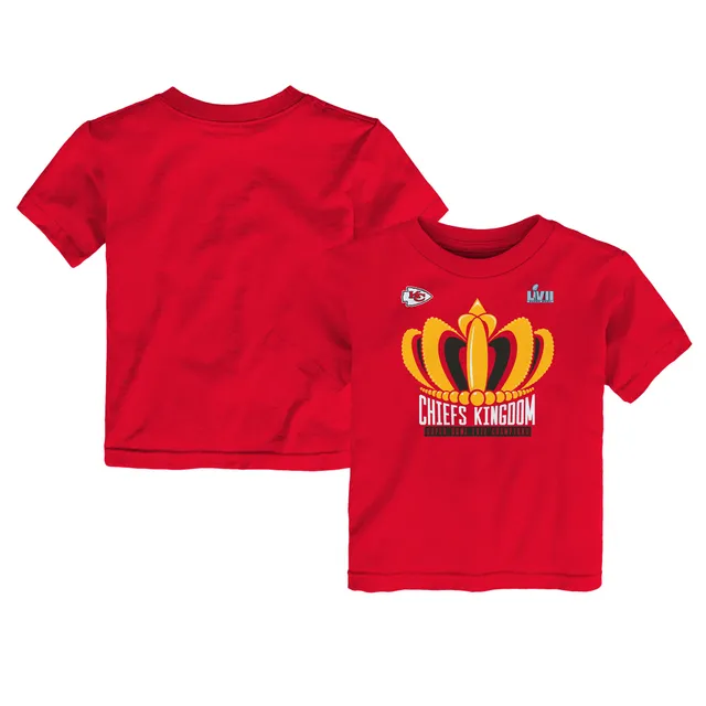 Nike Chiefs Super Bowl LVII Champions Parade T-Shirt - Boys' Grade