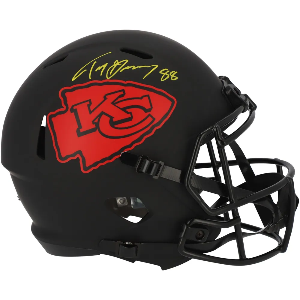 Lids Tony Gonzalez Kansas City Chiefs Fanatics Authentic Autographed  Riddell Eclipse Alternate Speed Replica Helmet