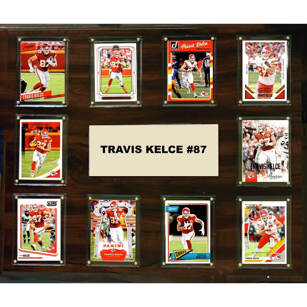 Kansas City Chiefs Travis Kelce Fanatics Authentic Framed 15 x 17