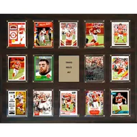 Kansas City Chiefs 12 x 15 Super Bowl XLVII Trading Card Plaque