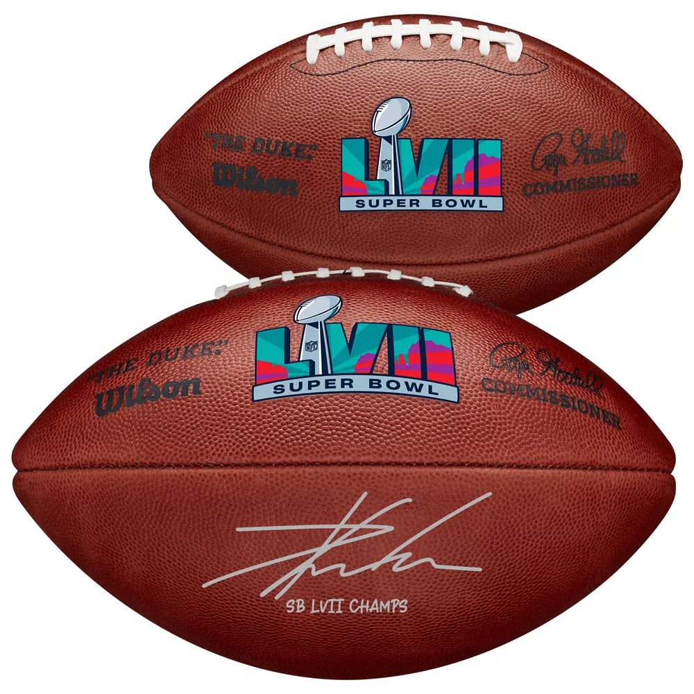 kc chiefs autographed football