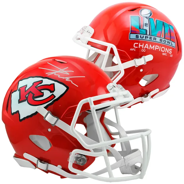 Lids Travis Kelce Kansas City Chiefs Autographed Fanatics Authentic Super  Bowl LVII Champions Riddell Speed Replica Helmet