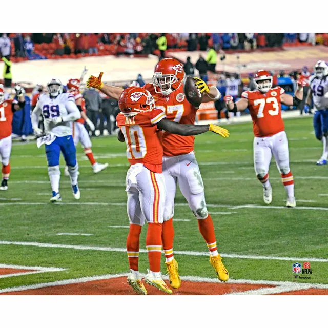 Tyreek Hill Miami Dolphins Unsigned Celebrates A Touchdown Photograph