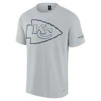 T-shirt unisexe emblématique gris Fanatics Kansas City Chiefs Elements