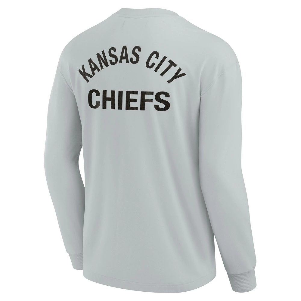 Unisex Fanatics Kansas City Chiefs Elements Super Soft Long Sleeve T-Shirt