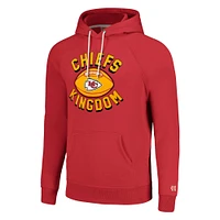 Sweat à capuche unisexe Hommage Rouge Kansas City Chiefs Hyperlocal Raglan