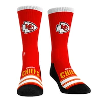 Unisex Rock Em Socks Kansas City Chiefs Gametime Stripe Crew