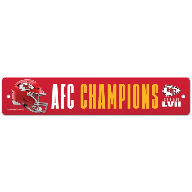 Men's Fanatics Branded Red Kansas City Chiefs 2022 AFC Champions