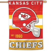 WinCraft Kansas City Chiefs 28" x 40" Single-Sided House Banner