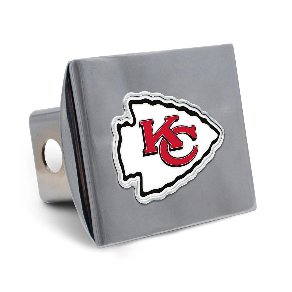 WinCraft Kansas City Chiefs Premium Metal Hitch Cover