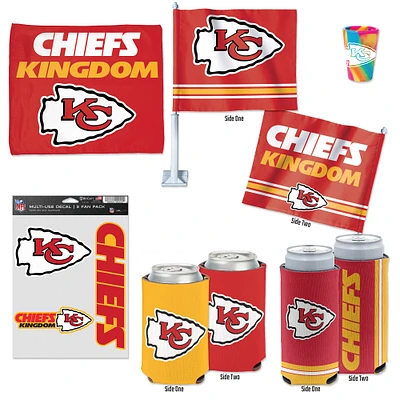 WinCraft Pack de six pièces des Chiefs de Kansas City